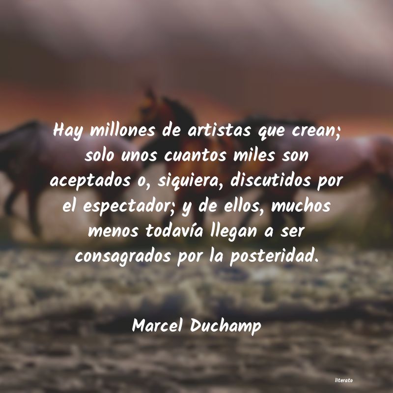 Frases de Marcel Duchamp