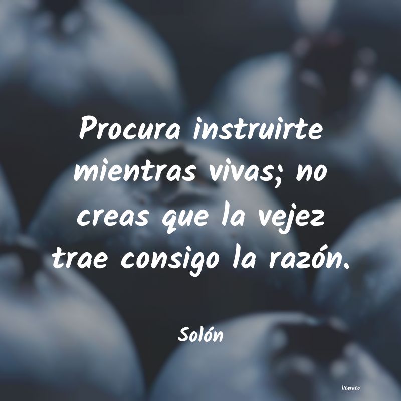 Frases de Solón