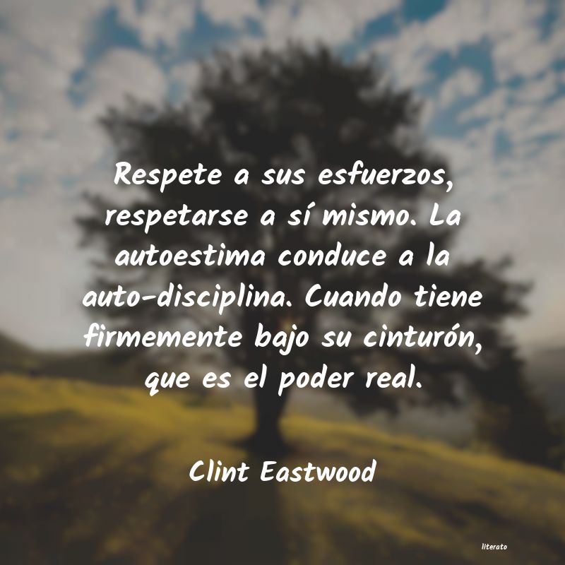 frases de Clint Eastwood