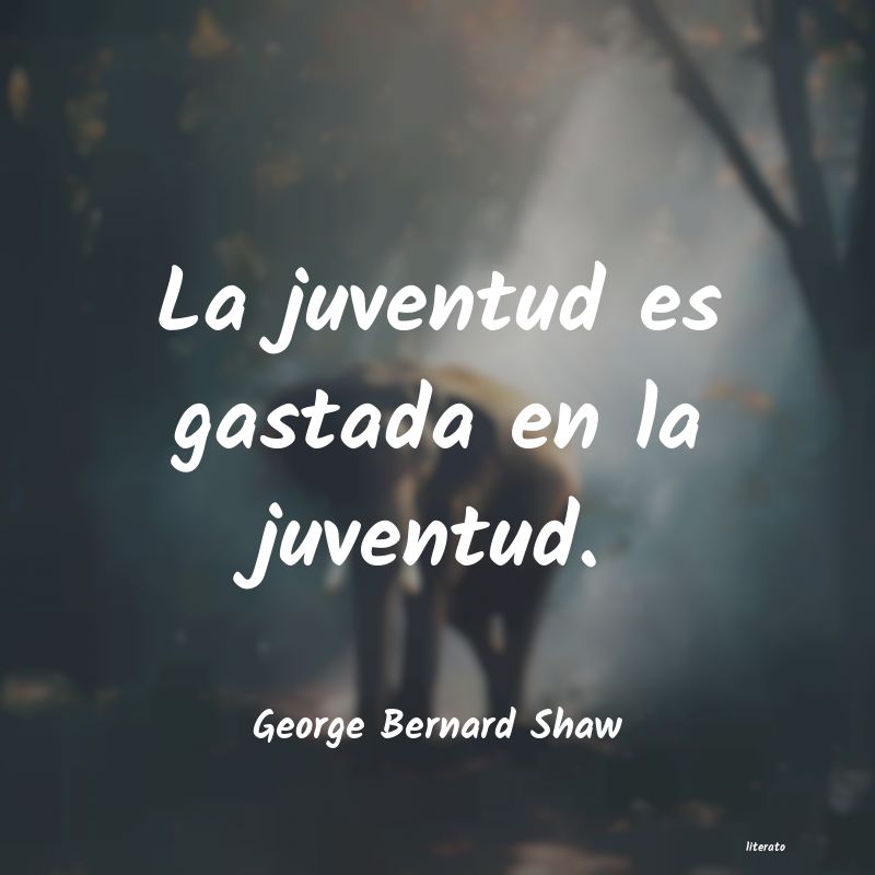 frases de George Bernard Shaw