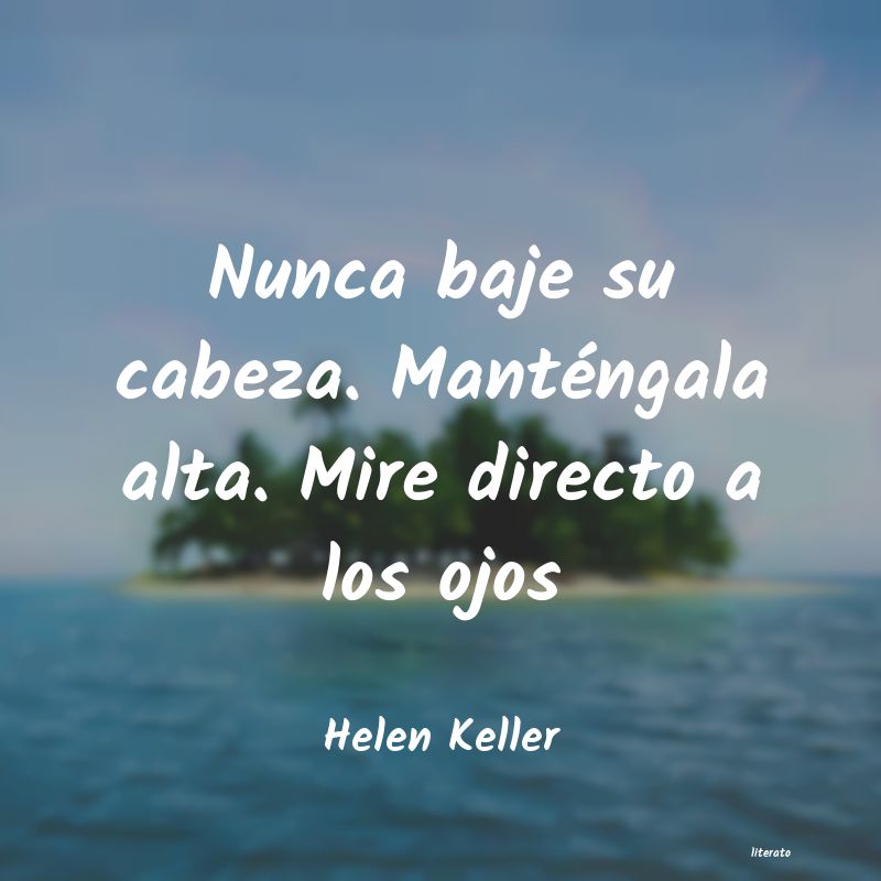 frases de Helen Keller