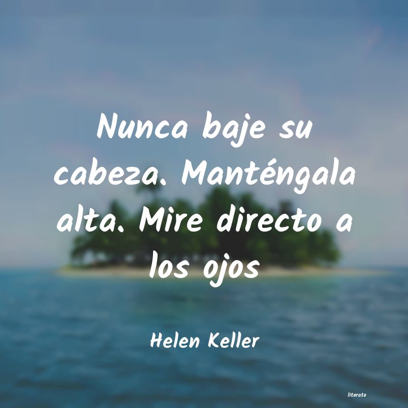 Frases de Helen Keller