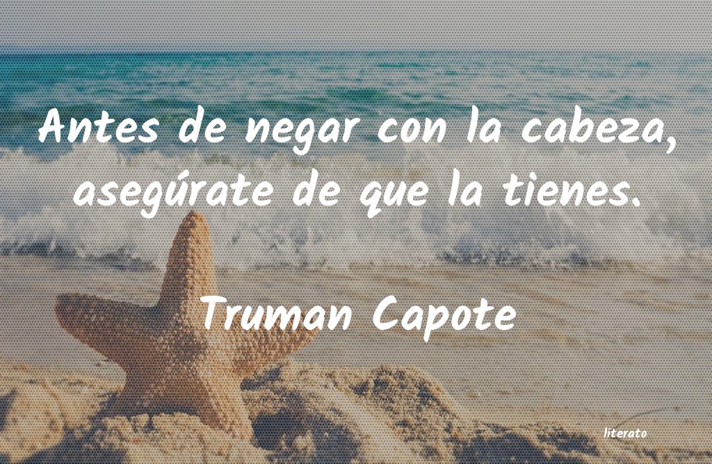 frases de Truman Capote