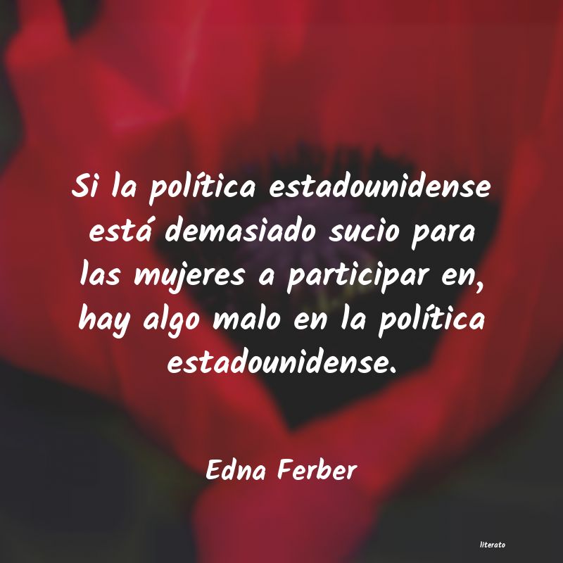 Frases de Edna Ferber