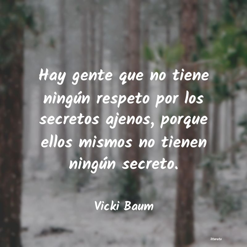 Frases de Vicki Baum