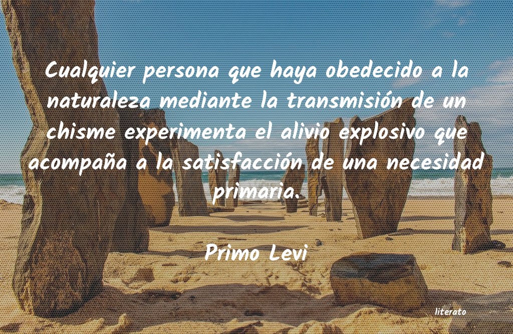 Frases de Primo Levi