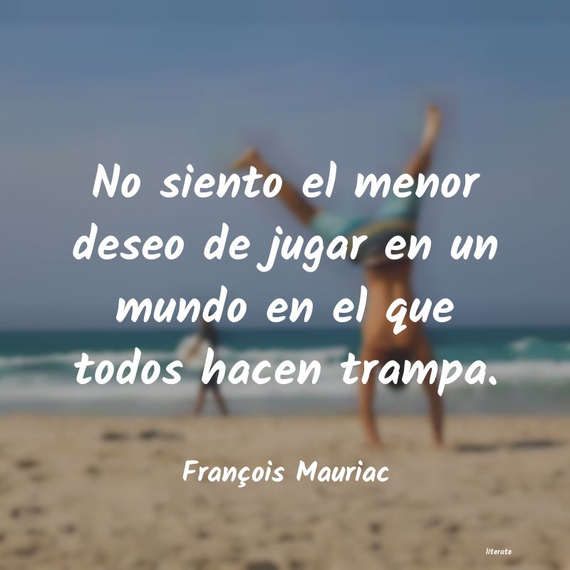 Frases de François Mauriac