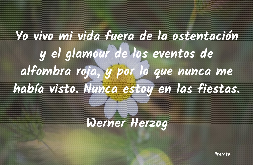 frases de Werner Herzog