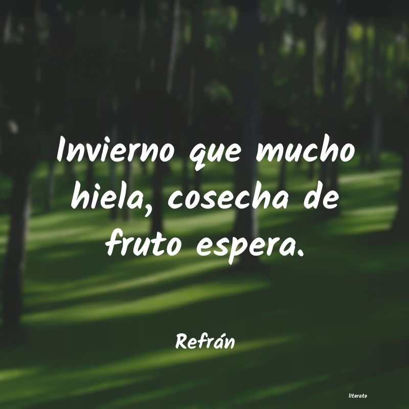 Frases de Refrán