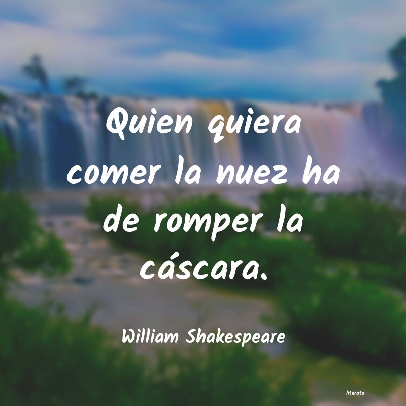 frases de William Shakespeare
