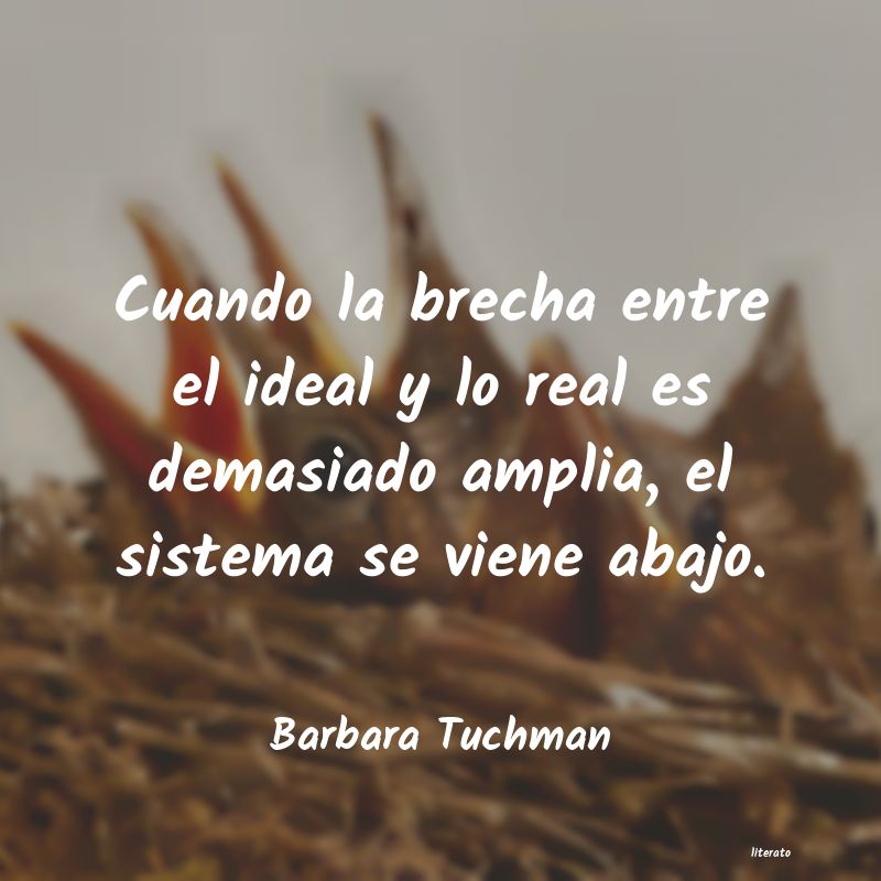 Frases de Barbara Tuchman