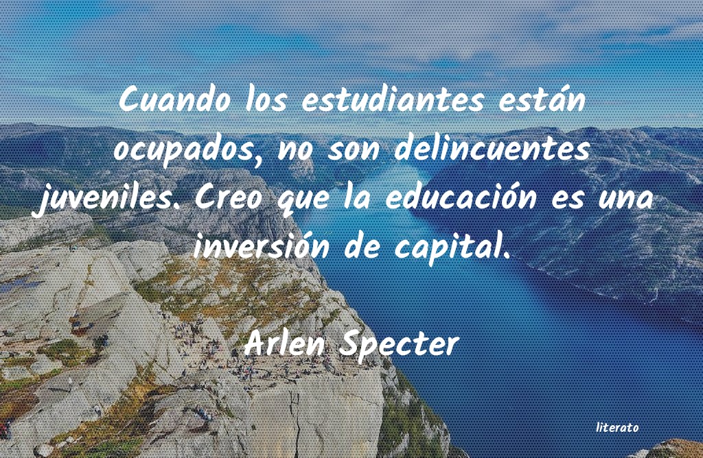 frases de Arlen Specter