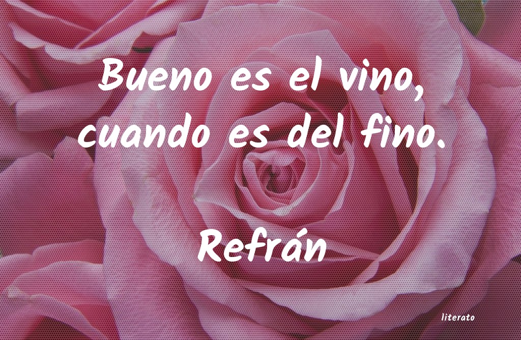 Frases de Refrán