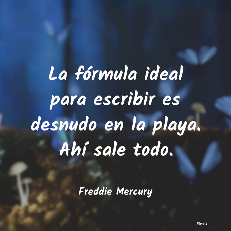 Frases de Freddie Mercury