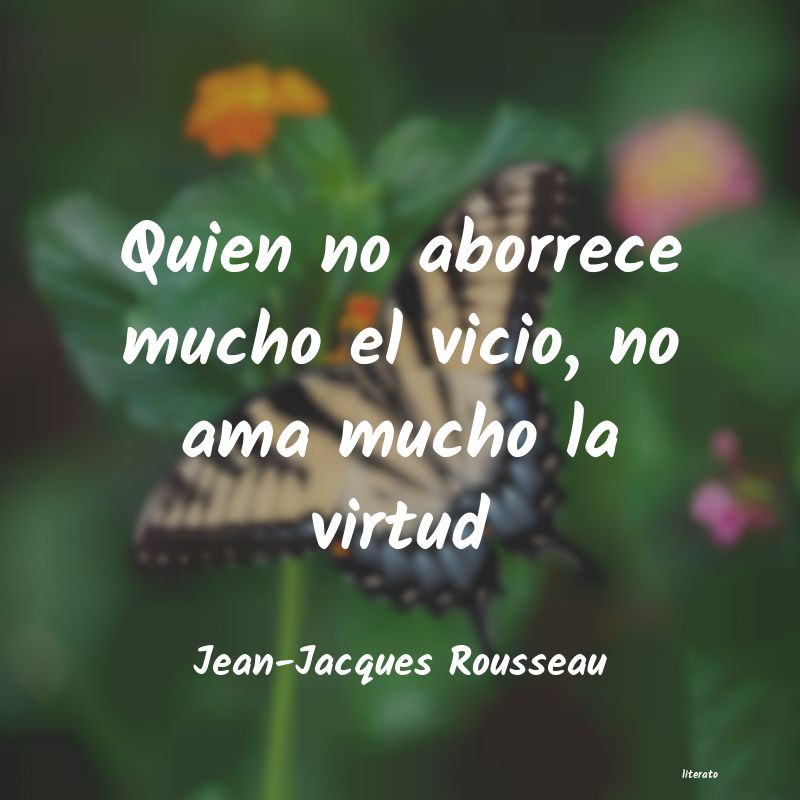 Frases de Jean-Jacques Rousseau