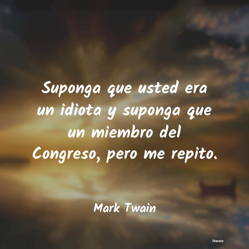 Frases de Mark Twain