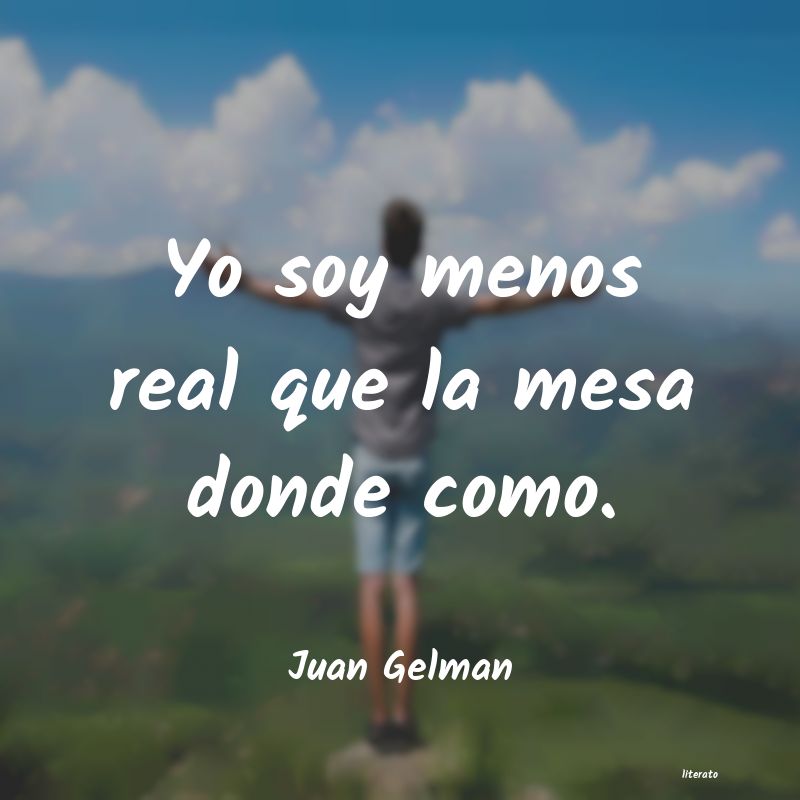 frases de Juan Gelman