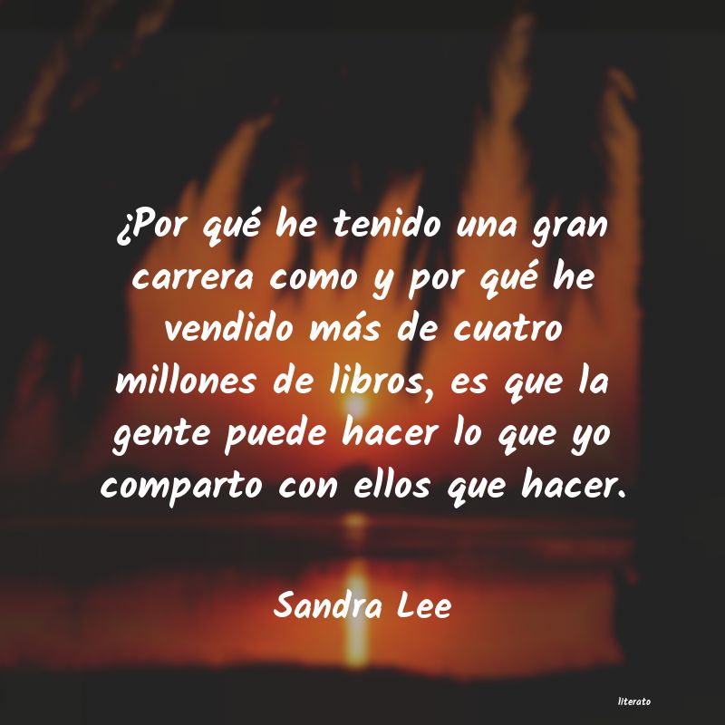 Frases de Sandra Lee