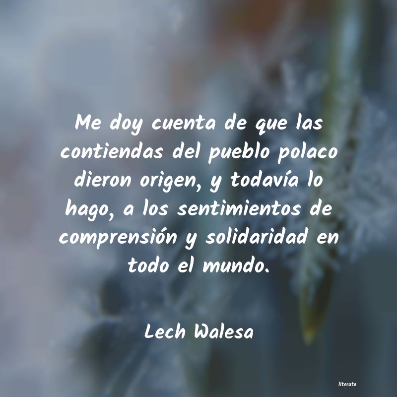 frases de Lech Walesa
