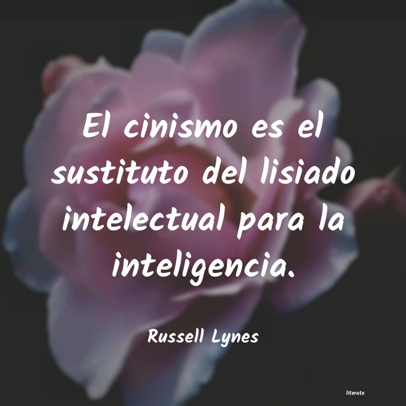 frases de Russell Lynes