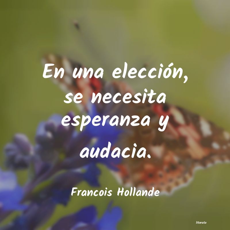 frases de Francois Hollande