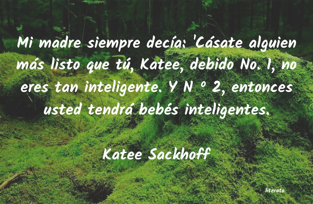 frases de Katee Sackhoff