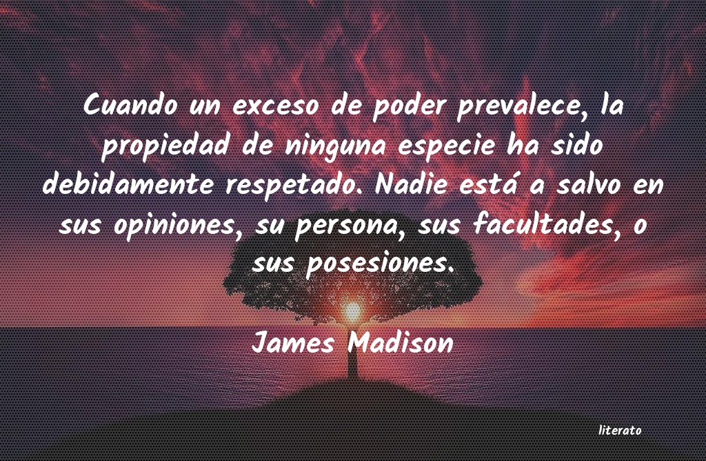 Frases de James Madison