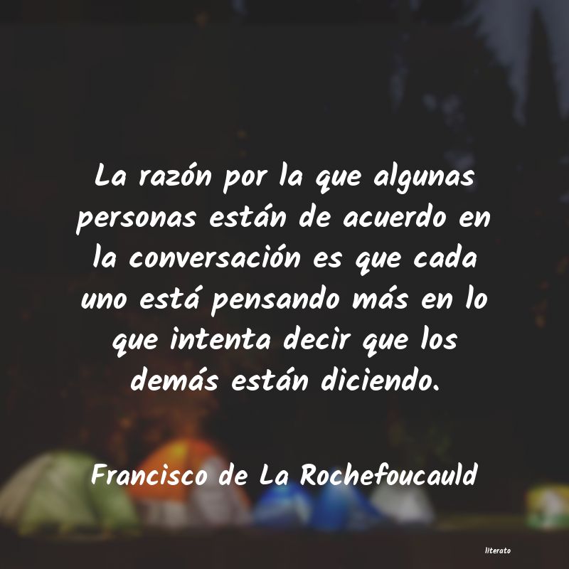 Frases de Francisco de La Rochefoucauld