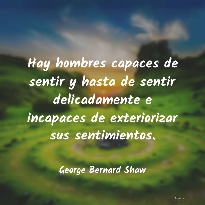 frases de George Bernard Shaw