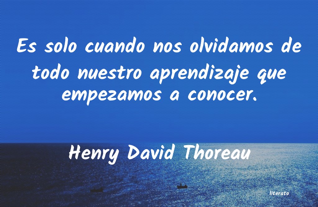 Frases de Henry David Thoreau