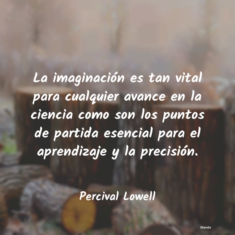 frases de Percival Lowell