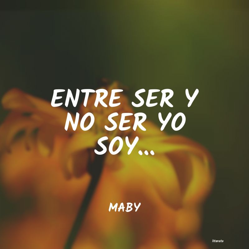 Frases de MABY