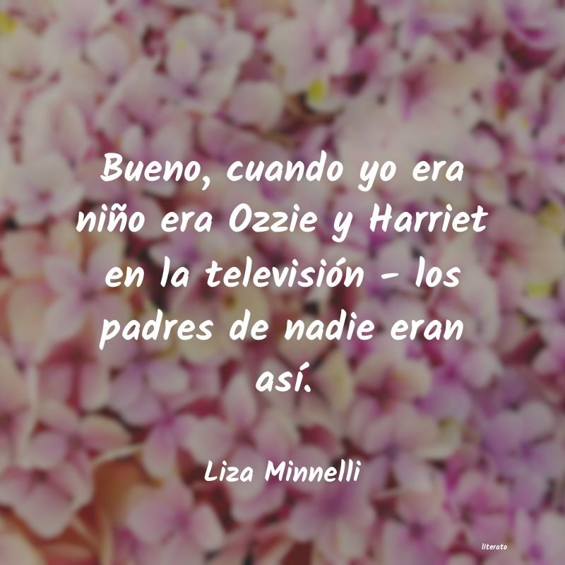 Frases de Liza Minnelli