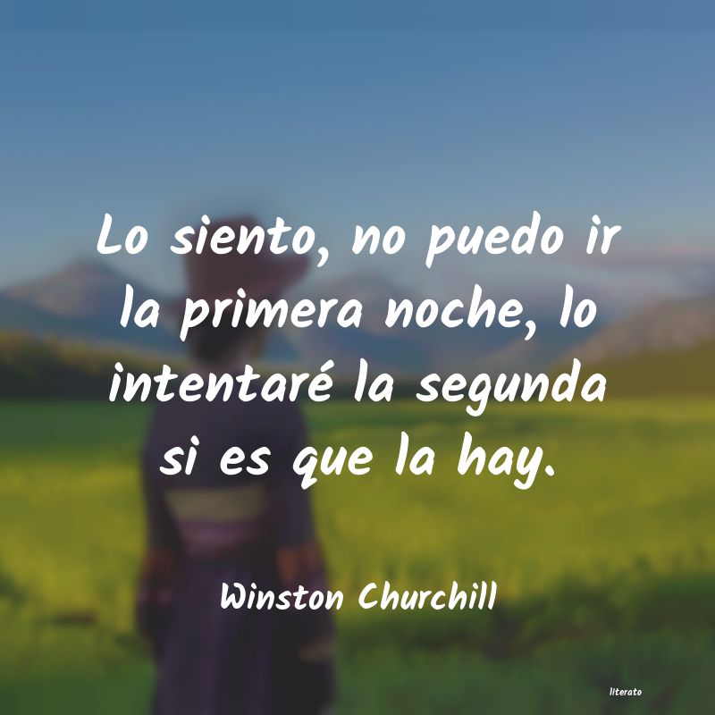 frases de Winston Churchill