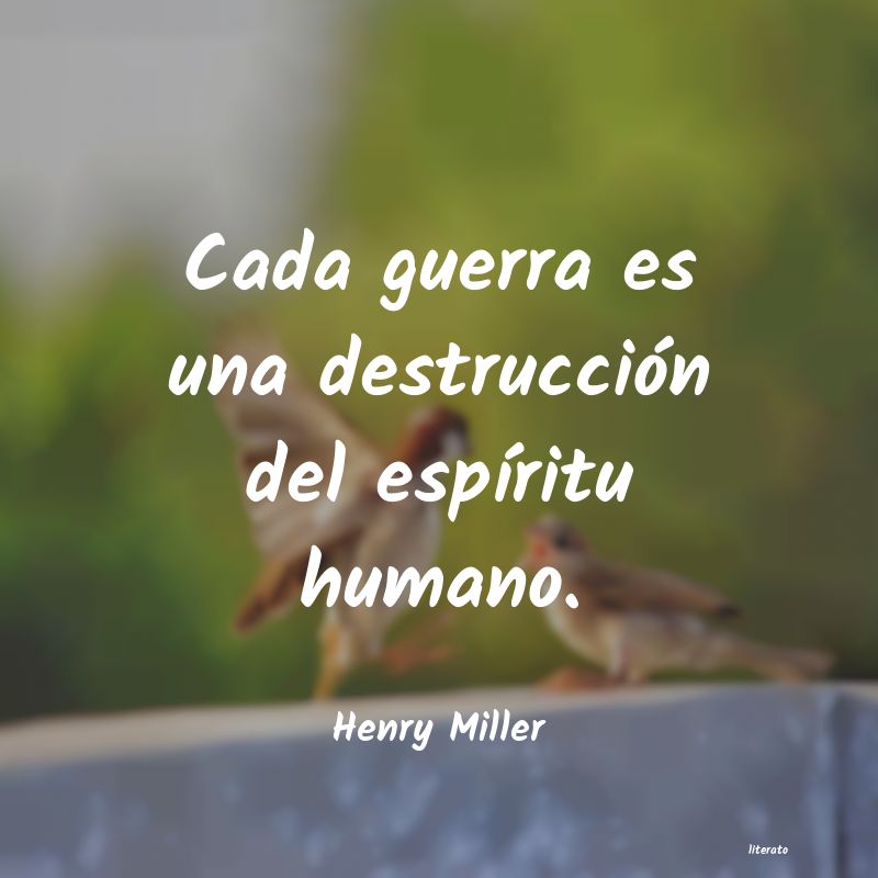 Frases de Henry Miller