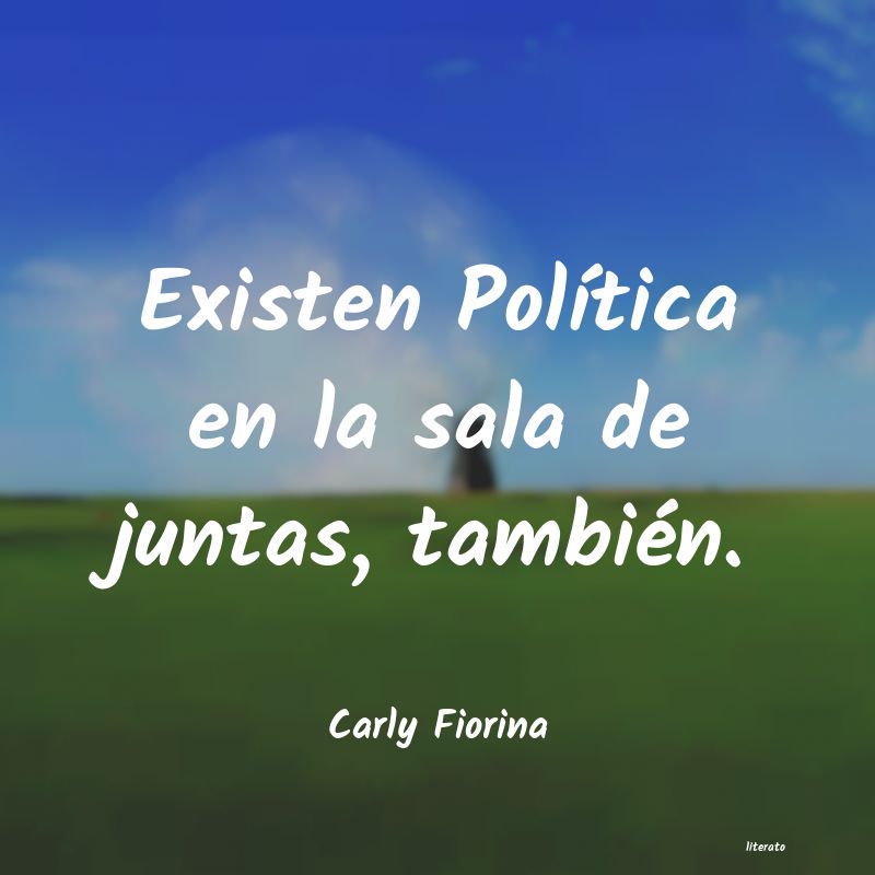 frases de Carly Fiorina