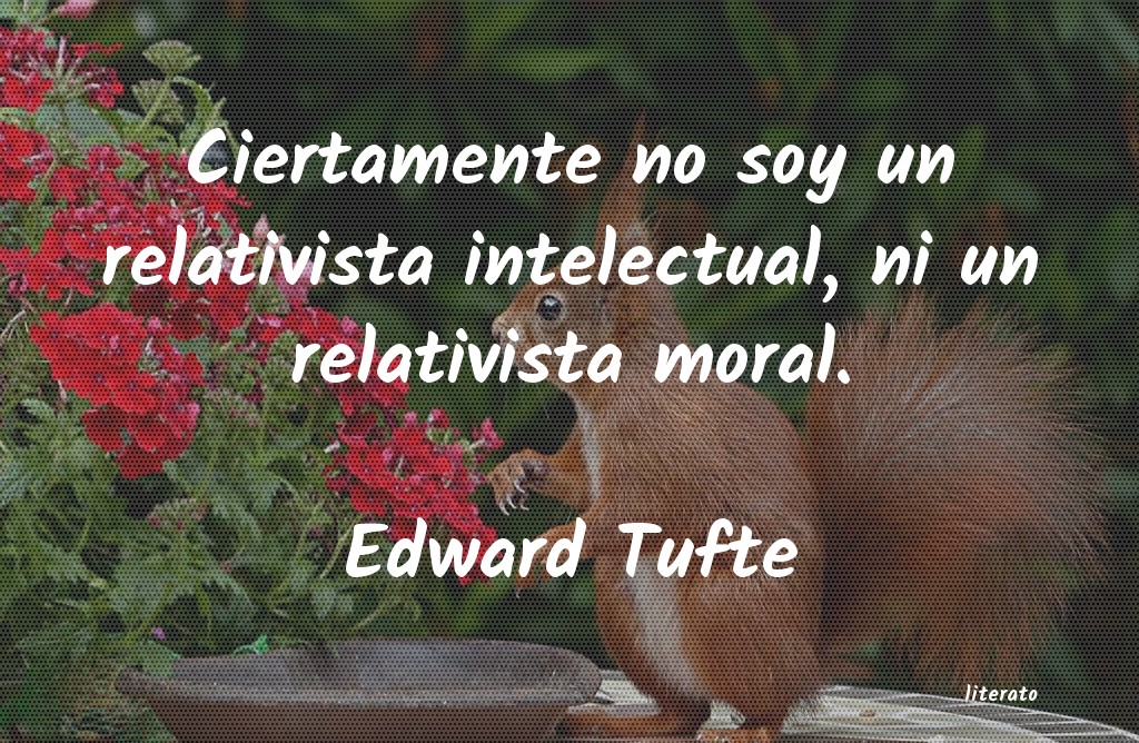frases de Edward Tufte