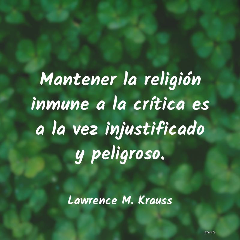 frases de Lawrence M. Krauss