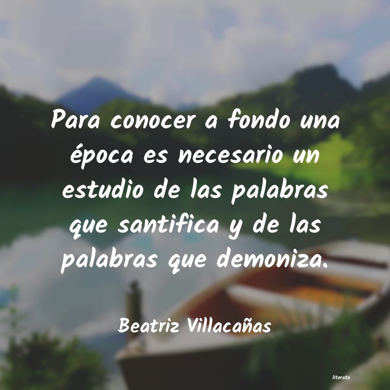 frases de Beatriz Villacañas