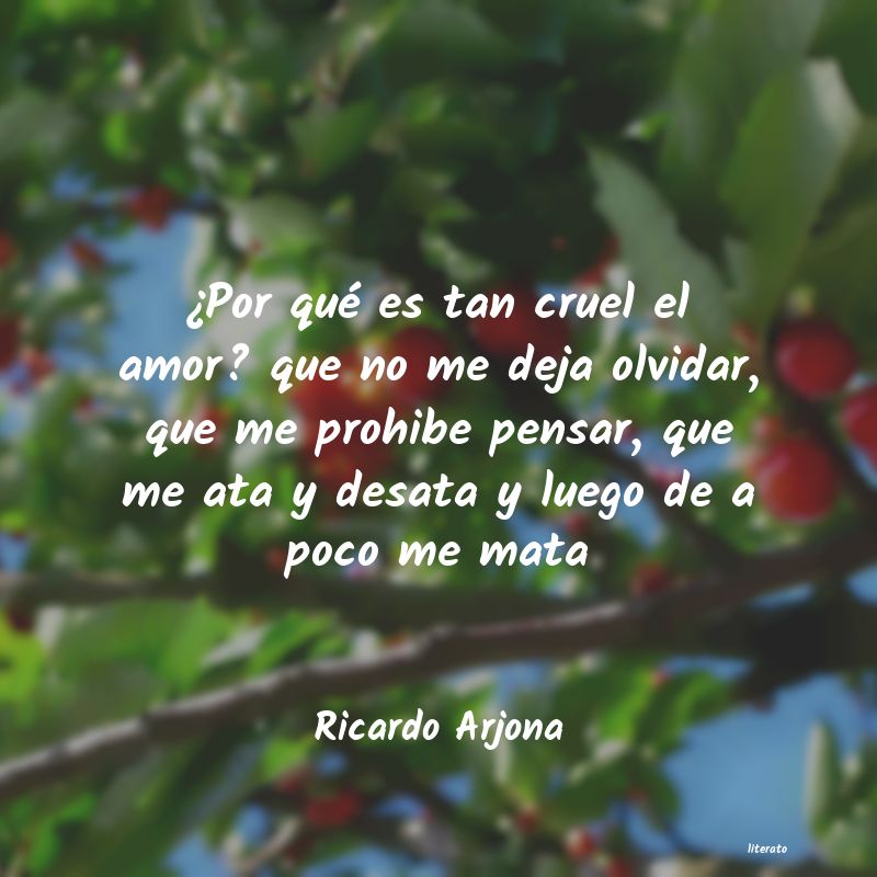 Frases de Ricardo Arjona