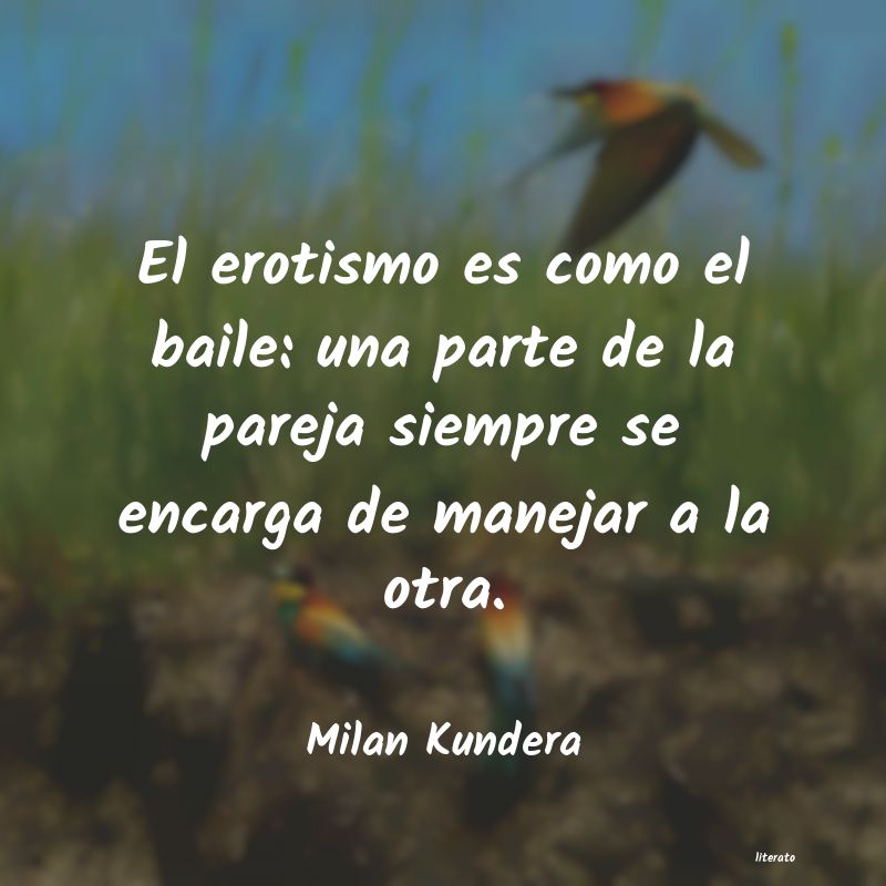 frases de Milan Kundera