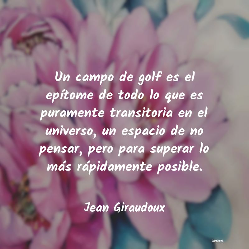 Frases de Jean Giraudoux