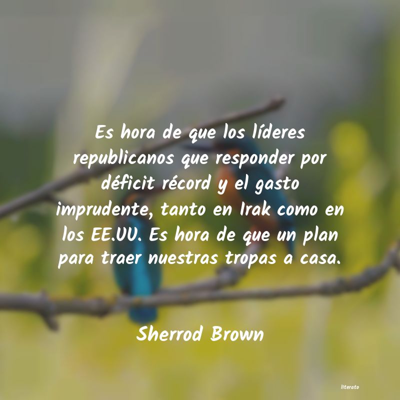 Frases de Sherrod Brown