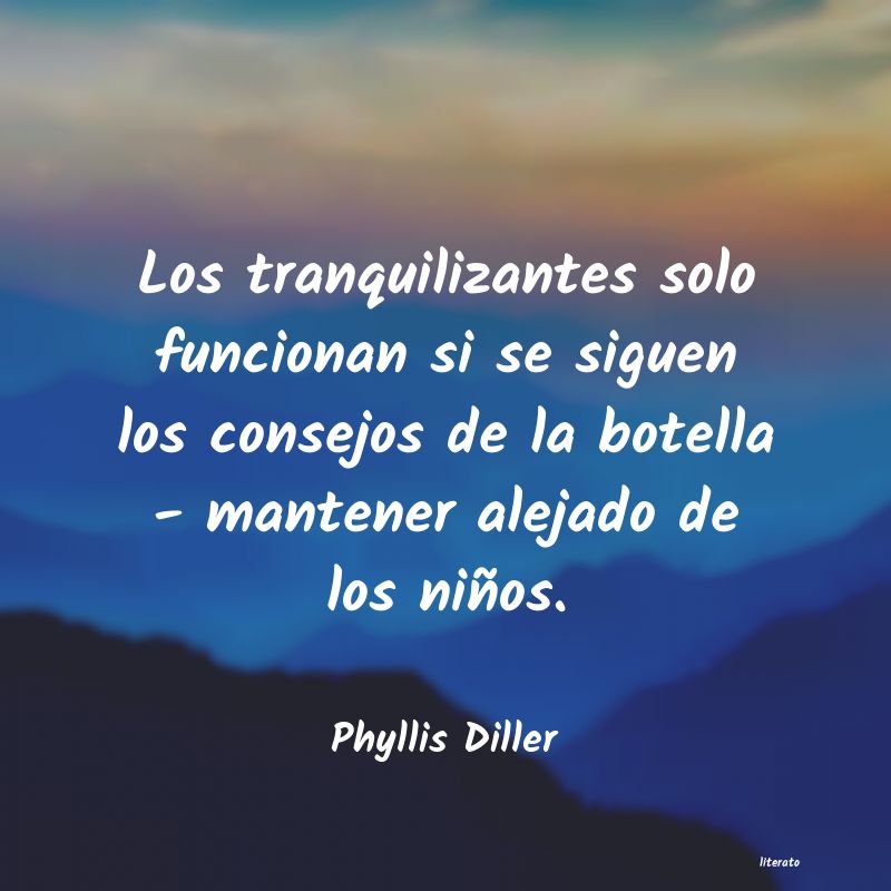 frases de Phyllis Diller