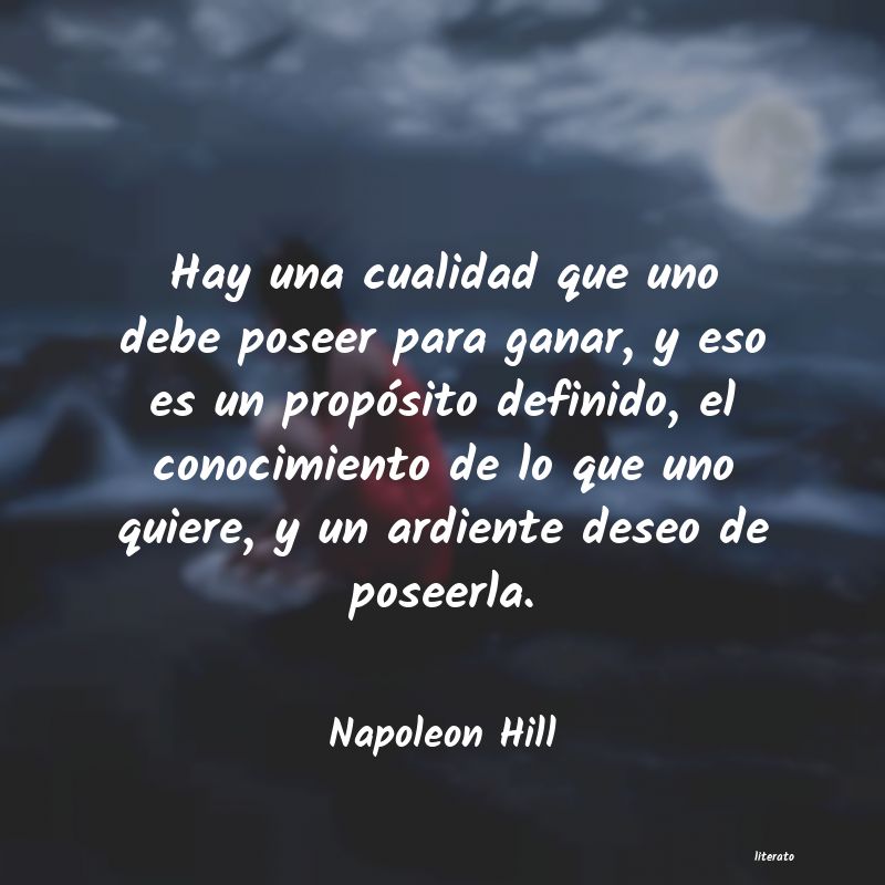 frases de Napoleon Hill