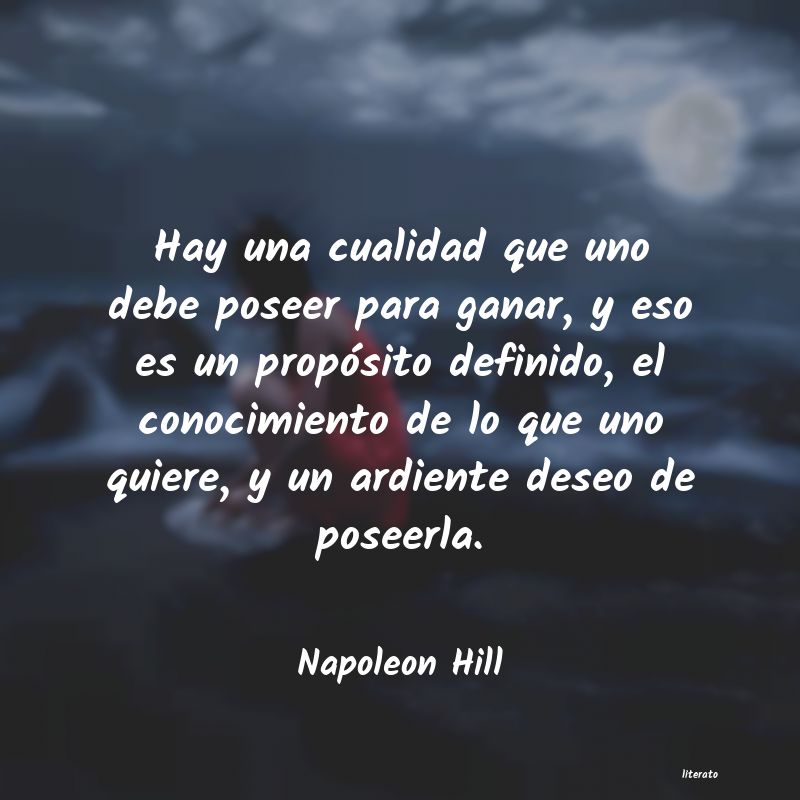 Frases de Napoleon Hill