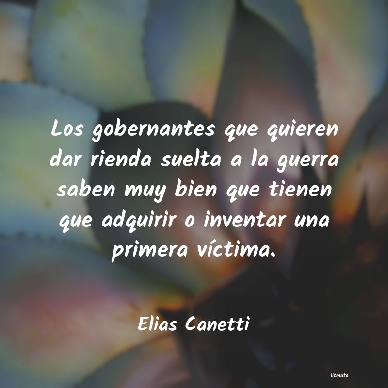 Frases de Elias Canetti