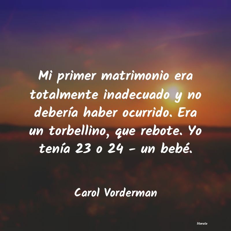 frases de Carol Vorderman