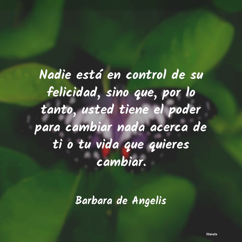 frases de Barbara de Angelis