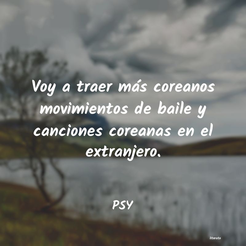 frases de PSY